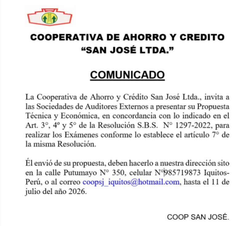 Comunicado